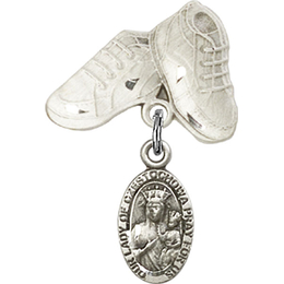 Our Lady of Czestochowa<br>Baby Badge - 6091/5923