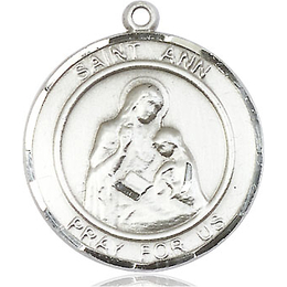 St Ann<br>Round Patron Saint Series<br>Available in 2 Sizes