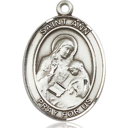 St Ann<br>Oval Patron Saint Series<br>Available in 3 Sizes
