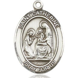 St Catherine of Siena<br>Oval Patron Saint Series<br>Available in 3 Sizes