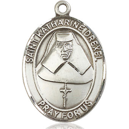 St Katharine Drexel<br>Oval Patron Saint Series<br>Available in 3 Sizes