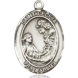 St Cecilia<br>Oval Patron Saint Series<br>Available in 3 Sizes