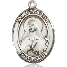 St Dorothy<br>Oval Patron Saint Series<br>Available in 3 Sizes