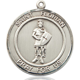 St Florian<br>Round Patron Saint Series<br>Available in 2 Sizes