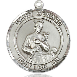 St Gerard<br>Round Patron Saint Series<br>Available in 2 Sizes