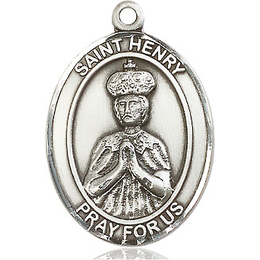 St Henry II<br>Oval Patron Saint Series<br>Available in 3 Sizes
