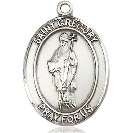 St Gregory the Great<br>Oval Patron Saint Series<br>Available in 3 Sizes