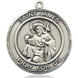 St James the Greater<br>Round Patron Saint Series<br>Available in 2 Sizes