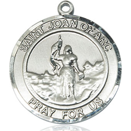St Joan of Arc<br>Round Patron Saint Series<br>Available in 2 Sizes