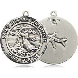 St Joseph of Cupertino<br>Round Patron Saint Series<br>Available in 2 Sizes
