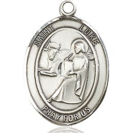 St Luke the Apostle<br>Oval Patron Saint Series<br>Available in 3 Sizes
