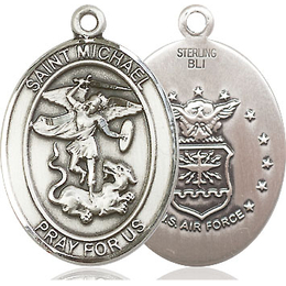 St Michael Air Force<br>Oval Patron Saint Series<br>Available in 2 Sizes