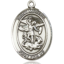 St. Michael the Archangel<br>Oval Patron Saint Series<br>Available in 3 Sizes