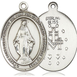Miraculous<br>Oval Patron Saint Series<br>Available in 3 Sizes
