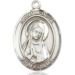 St Monica<br>Oval Patron Saint Series<br>Available in 3 Sizes