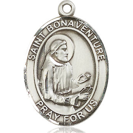 St Bonaventure<br>Oval Patron Saint Series<br>Available in 3 Sizes