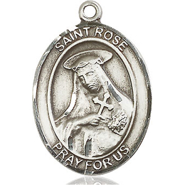 St Rose of Lima<br>Oval Patron Saint Series<br>Available in 3 Sizes