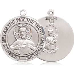 Scapular<br>Round Patron Saint Series<br>Available in 2 Sizes