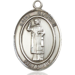 St Stephen the Martyr<br>Oval Patron Saint Series<br>Available in 3 Sizes