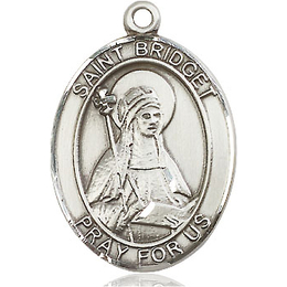 St Bridget of Sweden<br>Oval Patron Saint Series<br>Available in 3 Sizes