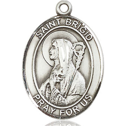 St Brigid of Ireland<br>Oval Patron Saint Series<br>Available in 3 Sizes