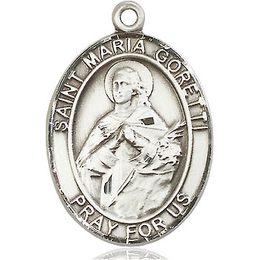 St Maria Goretti<br>Oval Patron Saint Series<br>Available in 3 Sizes