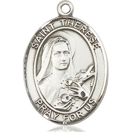St Therese of Lisieux<br>Oval Patron Saint Series<br>Available in 3 Sizes