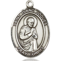 St Isaac Jogues<br>Oval Patron Saint Series<br>Available in 3 Sizes