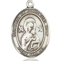 Our Lady of Perpetual Help<br>Oval Patron Saint Series<br>Available in 3 Sizes