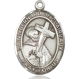St Bernard of Clairvaux<br>Oval Patron Saint Series<br>Available in 3 Sizes