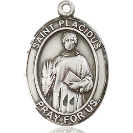 St Placidus<br>Oval Patron Saint Series<br>Available in 3 Sizes