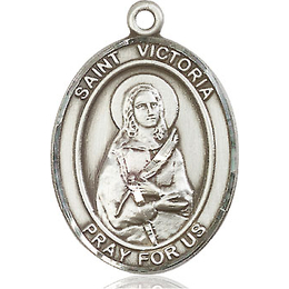 St Victoria<br>Oval Patron Saint Series<br>Available in 3 Sizes