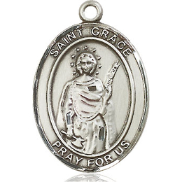 St Grace<br>Oval Patron Saint Series<br>Available in 3 Sizes
