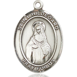 St Hildegard Von Bingen<br>Oval Patron Saint Series<br>Available in 3 Sizes