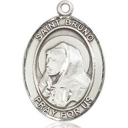 St Bruno<br>Oval Patron Saint Series<br>Available in 3 Sizes