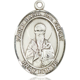 St Basil the Great<br>Oval Patron Saint Series<br>Available in 3 Sizes