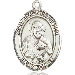St James the Lesser<br>Oval Patron Saint Series<br>Available in 3 Sizes