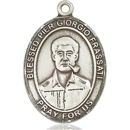 Blessed Pier Giorgio Frassati<br>Oval Patron Saint Series<br>Available in 3 Sizes