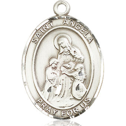 St Angela Merici<br>Oval Patron Saint Series<br>Available in 3 Sizes