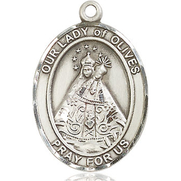 Our Lady of Olives<br>Oval Patron Saint Series<br>Available in 3 Sizes