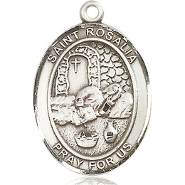 St Rosalia<br>Oval Patron Saint Series<br>Available in 3 Sizes