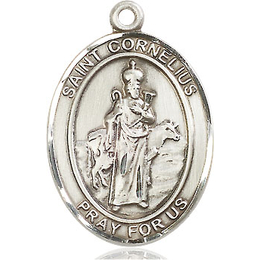 St Cornelius<br>Oval Patron Saint Series<br>Available in 3 Sizes