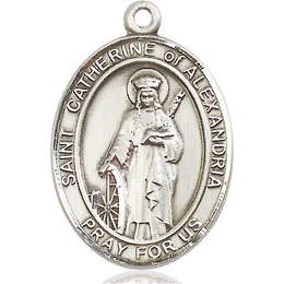 St Catherine of Alexandria<br>Oval Patron Saint Series<br>Available in 3 Sizes