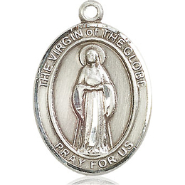 Virgin of the Globe<br>Oval Patron Saint Series<br>Available in 3 Sizes