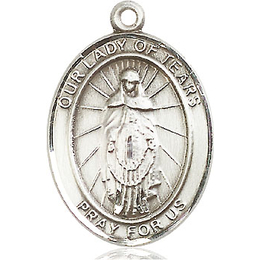 Our Lady of Tears<br>Oval Patron Saint Series<br>Available in 3 Sizes