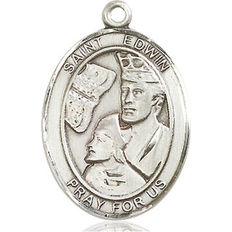 St Edwin<br>Oval Patron Saint Series<br>Available in 3 Sizes