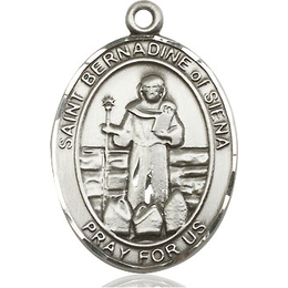 St Bernadine of Sienna<br>Oval Patron Saint Series<br>Available in 3 Sizes