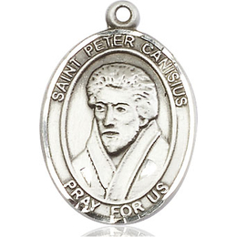 St Peter Canisius<br>Oval Patron Saint Series<br>Available in 2 Sizes