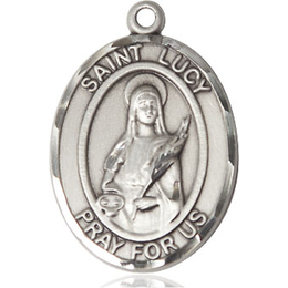 St Lucy<br>Oval Patron Saint Series<br>Available in 3 Sizes