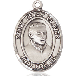 St Peter Claver<br>Oval Patron Saint Series<br>Available in 2 Sizes